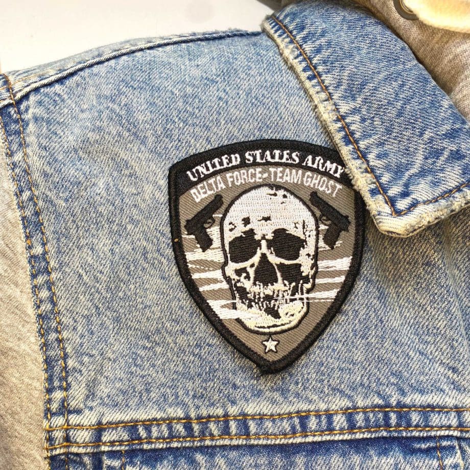 Extinction Cycle Team Ghost embroidered patch.