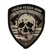 Extinction Cycle Team Ghost embroidered patch.