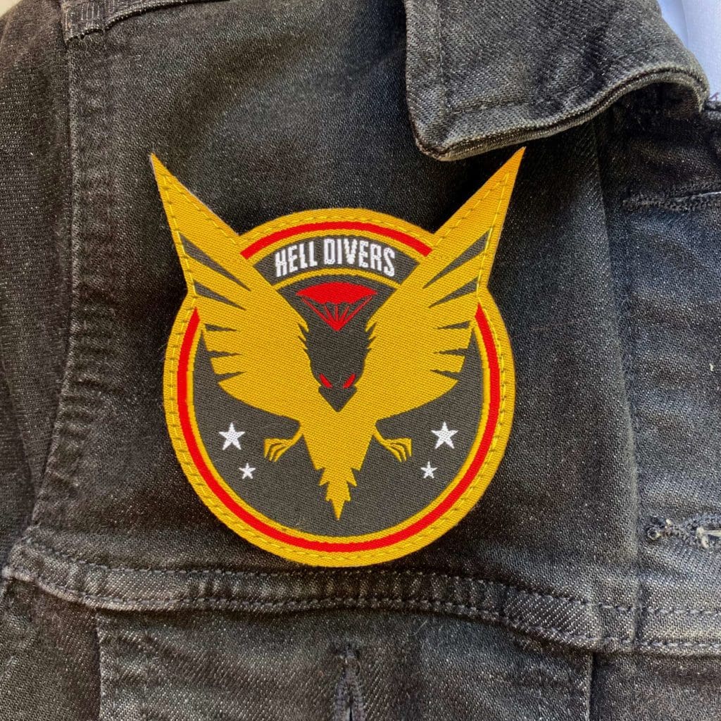 Hell Divers Raptor Special Edition Velcro Patch | Nicholas Sansbury Smith