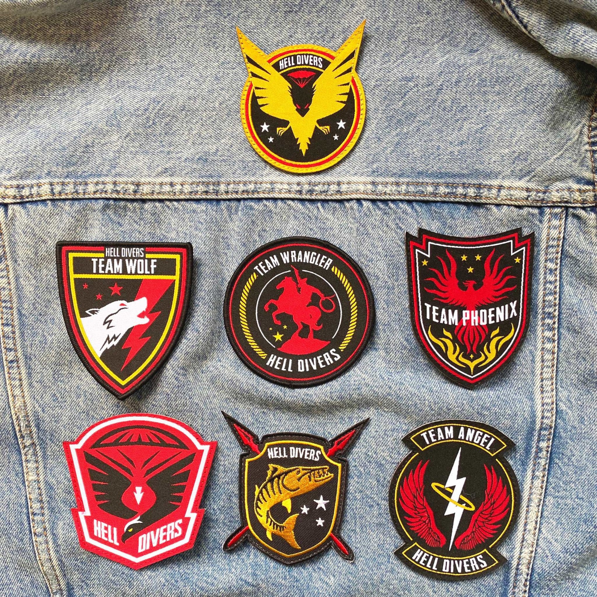 Hell Divers Raptor Special Edition Velcro Patch Nicholas Sansbury Smith